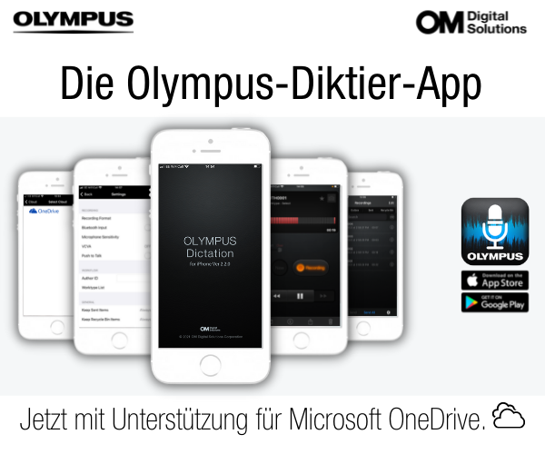 Olympus Diktier App