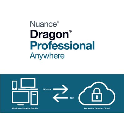 Spracherkennung Dragon Anywhere Professional zur Miete