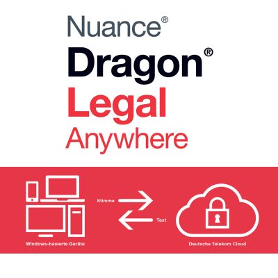 Spracherkennung Dragon Anywhere Legal zur Miete