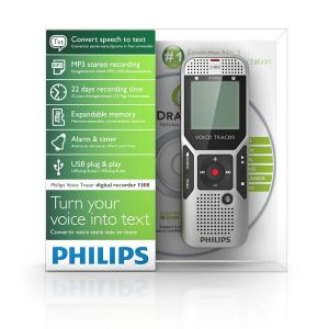 Philips Digital Voice Tracer DVT 1500 (Digitales Notizbuch)