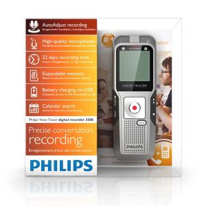 Philips Digital Voice Tracer DVT 3500 (Digitaler Rekorder)